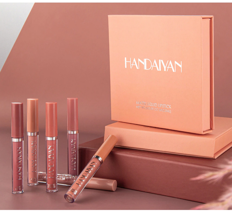 KIT LIP GLOSS HANDAIYAN MATTE [COMPRE 3, GANHE 6]