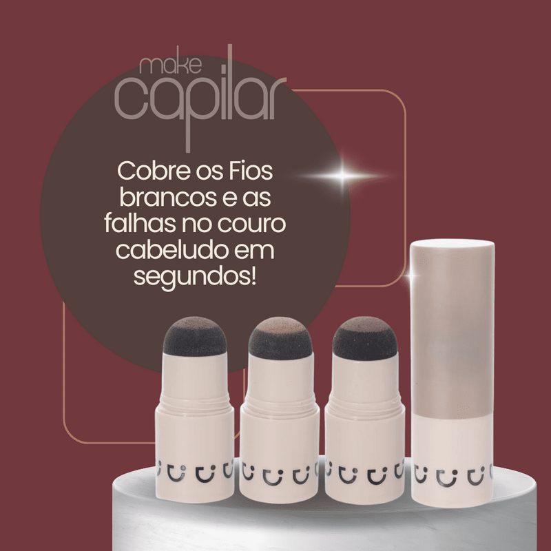 Maquiagem capilar Instantânea - COMPRE 1, LEVE 2!