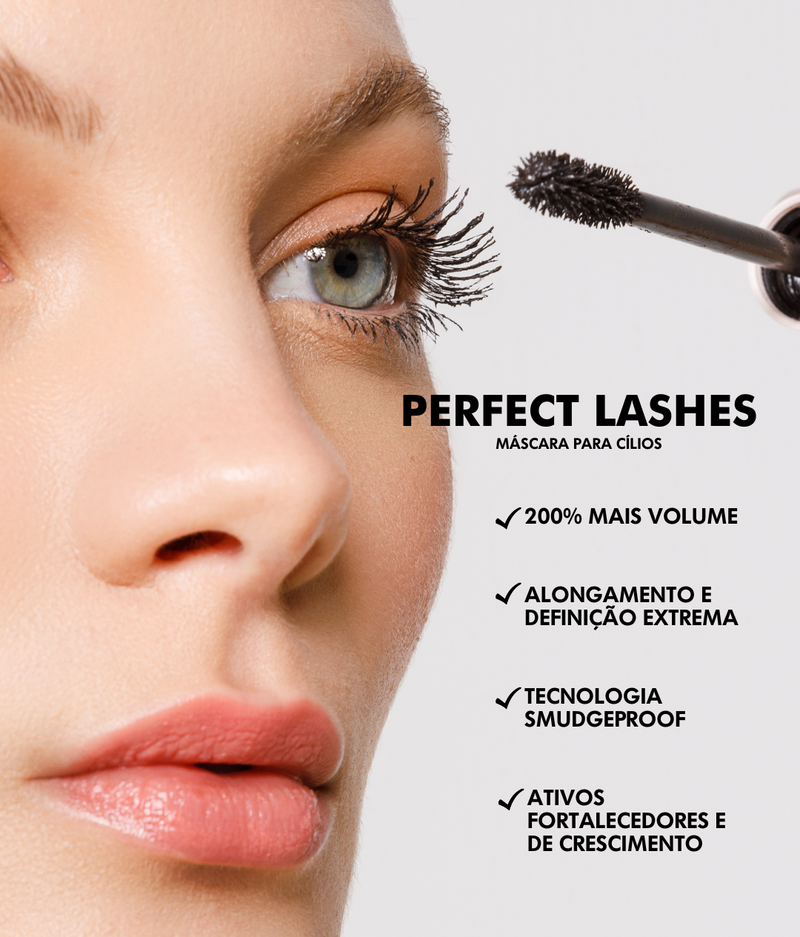 PERFECT LASHES | EXTREME BLACK - MÁSCARA PARA CÍLIOS